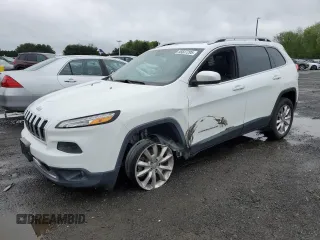 2016 Jeep Cherokee Limited z VIN 1C4PJMDSXGW252280, wystawiony jako Copart lot #55637295 z przebiegiem 97 802 mil mil oraz Szkoda całkowita • Salvage title. Historia ofert i sprzedaży dostępna na DreamBid. Obrazek 1.