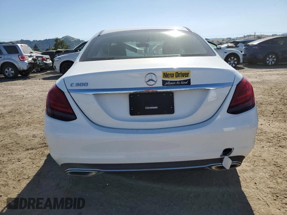 2020 Mercedes-Benz C 300 z VIN WDDWF8DB9LR561239, wystawiony jako Copart lot #56596295 z przebiegiem Nie podano mil oraz Szkoda całkowita • Salvage title. Historia ofert i sprzedaży dostępna na DreamBid. Obrazek 6.