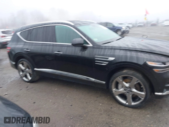 2024 Genesis GV80 with VIN KMUHCESC2RU168319, listed as a IAAI auction lot 41875754 with 33,286 mi miles and . Bid and sale history available at DreamBid. Image 13.