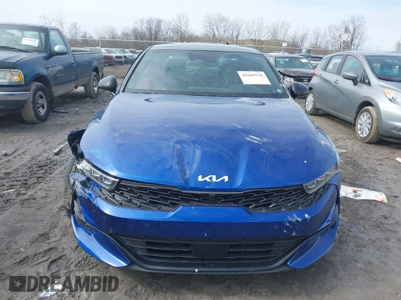 2022 Kia K5 GT with VIN 5XXG44J83NG096761, listed as a IAAI auction lot 41668750 with 63,747 mi miles. Bid and sale history available at carsss.com. Image 12.