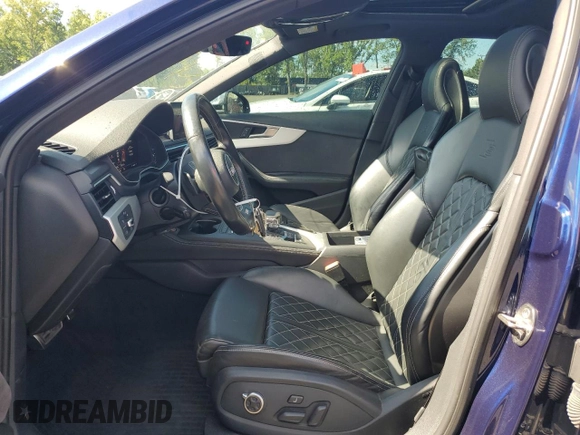 2018 Audi S4 Premium Plus with VIN WAUB4AF48JA001810, listed as a Copart auction lot 60475564 with 100,498 mi miles and Salvage Title. Bid and sale history available at carsss.com. Image 7.