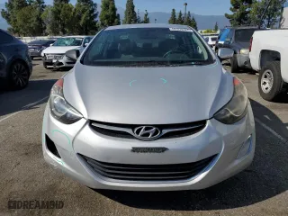 2013 Hyundai Elantra GLS PZEV with VIN KMHDH4AE9DU534796, listed as a Copart auction lot 52559425 with 156,676 mi miles and Salvage Title. Bid and sale history available at carsss.com. Image 5.