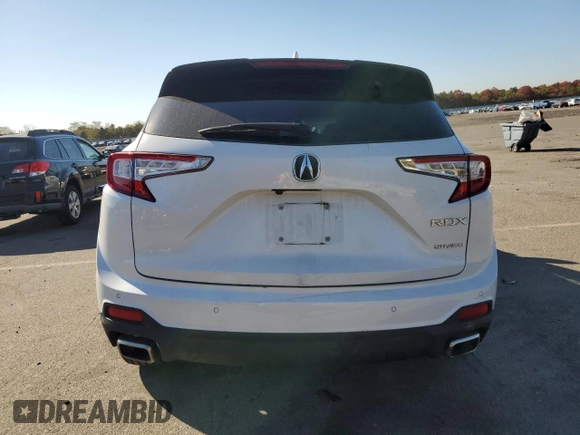 2022 Acura RDX w/Technology Package with VIN 5J8TC2H55NL012247, listed as a Copart auction lot 76534714 with 13,759 mi miles and Salvage Title. Bid and sale history available at carsss.com. Image 6.