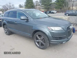 2013 Audi Q7 3.0T Premium Plus with VIN WA1LGAFE8DD014173, listed as a IAAI auction lot 41855929 with 156,617 mi miles. Bid and sale history available at carsss.com. Image 1.