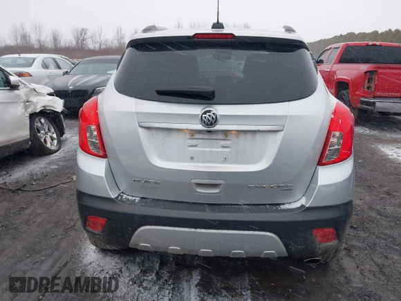 2016 Buick Encore Convenience with VIN KL4CJFSB5GB596243, listed as a IAAI auction lot 41705669 with 42,563 mi miles. Bid and sale history available at carsss.com. Image 16.