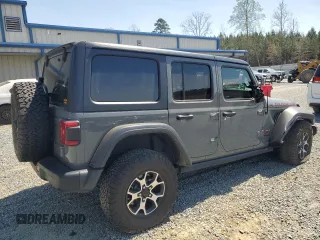 2021 Jeep Wrangler Unlimited Rubicon с VIN 1C4HJXFG0MW606057, выставлен на аукционе Copart как лот 51122355 с пробегом 30 804 миль миль и Списание • Salvage title. История ставок и продаж доступна на DreamBid. Изображение 3.