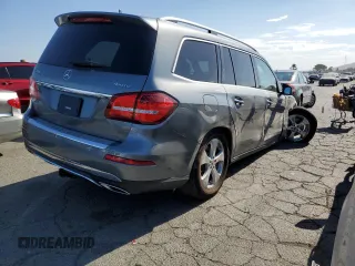 2019 Mercedes-Benz GLS with VIN 4JGDF6EE7KB231942, listed as a Copart auction lot 63784483 with 57,740 mi miles. Bid and sale history available at carsss.com. Image 3.