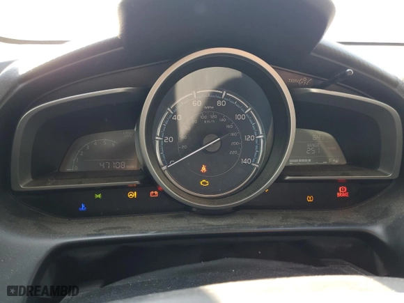 2019 Toyota Yaris Sedan L with VIN 3MYDLBYV7KY527905, listed as a Copart auction lot 73745764 with 47,108 mi miles and Salvage Title. Bid and sale history available at carsss.com. Image 9.
