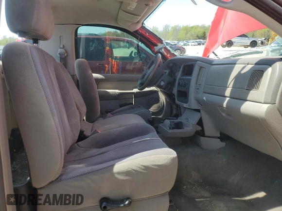 2005 Dodge 1500 SLT with VIN 1D7HU16N35J635897, listed as a Copart auction lot 53856695 with 154,796 mi miles and Salvage Title. Bid and sale history available at DreamBid. Image 7.