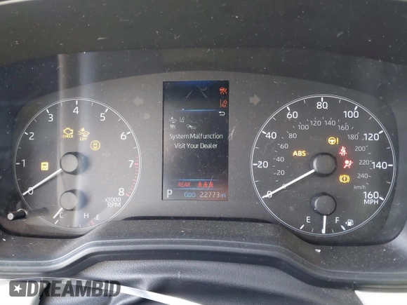 2023 Toyota Corolla LE with VIN JTDB4MEE7P3009635, listed as a IAAI auction lot 41808167 with 22,773 mi miles and . Bid and sale history available at DreamBid. Image 7.