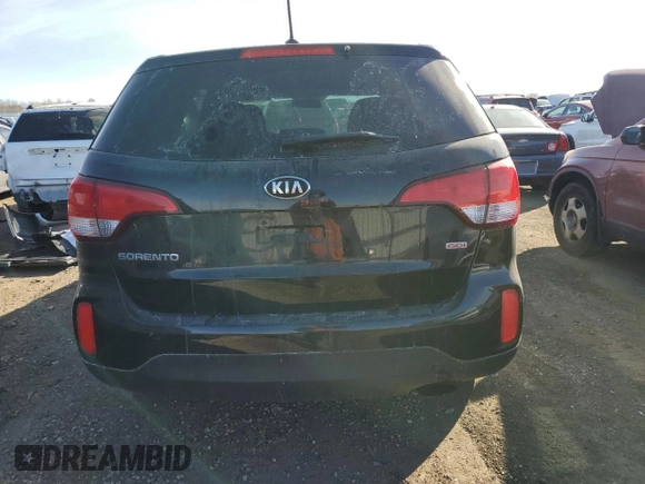 2015 Kia Sorento LX with VIN 5XYKT3A66FG625266, listed as a Copart auction lot 42513795 with 117,942 mi miles and Clean Title. Bid and sale history available at DreamBid. Image 6.