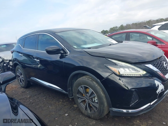 2020 Nissan Murano S with VIN 5N1AZ2AJ4LN134137, listed as a IAAI auction lot 41496978 with 103,145 mi miles. Bid and sale history available at carsss.com. Image 13.