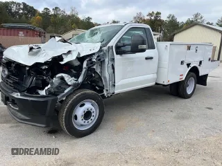 2023 Ford F-450 с VIN 1FDUF4GN6PED37578, выставлен на аукционе Copart как лот 80882404 с пробегом 23 миль миль и Чистый • Clean title. История ставок и продаж доступна на DreamBid. Изображение 1.