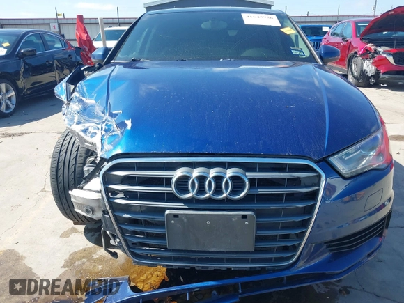 2015 Audi A3 1.8T Premium with VIN WAUACGFF9F1004466, listed as a IAAI auction lot 41645936 with 138,529 mi miles. Bid and sale history available at carsss.com. Image 6.