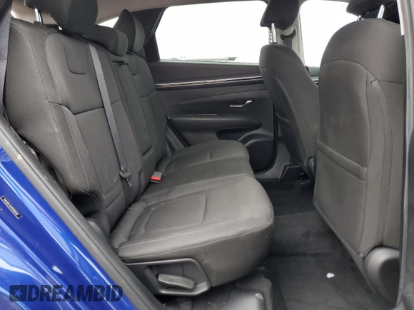 2022 Hyundai Tucson SEL with VIN 5NMJBCAE0NH020458, listed as a Copart auction lot 49184195 with 46,172 mi miles and Salvage Title. Bid and sale history available at DreamBid. Image 11.