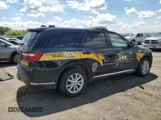 2020 Dodge Durango Pursuit with VIN 1C4RDJFG7LC369821, listed as a Copart auction lot 55923875 with 34,772 mi miles and Salvage title. Bid and sale history available at DreamBid. Image 3.