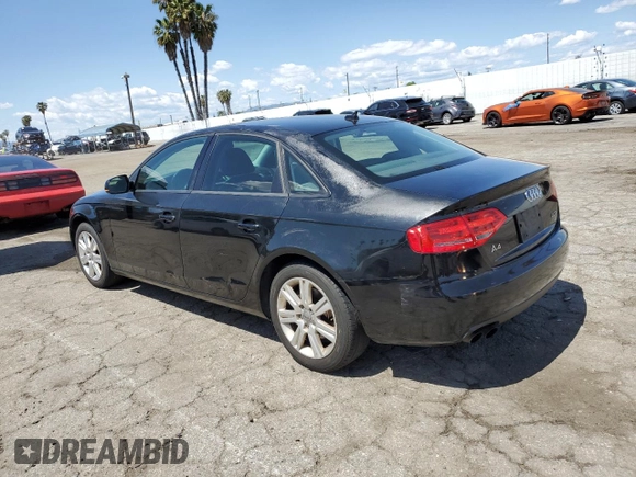 2010 Audi A4 2.0T Premium with VIN WAUAFAFL7AN030804, listed as a Copart auction lot 52046525 with 98,578 mi miles and Clean Title. Bid and sale history available at carsss.com. Image 2.