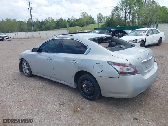 2014 Nissan Maxima 3.5 SV w/Sport Pkg with VIN 1N4AA5AP0EC436885, listed as a IAAI auction lot 41877739 with 123,693 mi miles. Bid and sale history available at carsss.com. Image 3.
