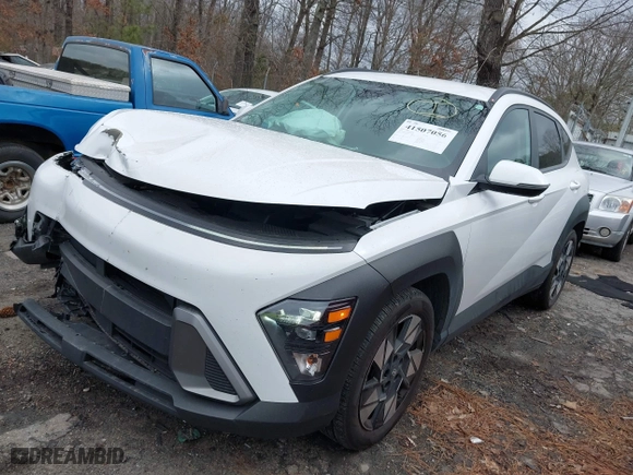 2024 Hyundai Kona SEL with VIN KM8HB3AB0RU050252, listed as a IAAI auction lot 41507056 with 46,517 mi miles. Bid and sale history available at carsss.com. Image 17.