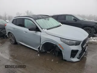 2024 BMW X2 M35i with VIN WBX83GM08R5Z46721, listed as a Copart auction lot 84721724 with 5,872 mi miles and Salvage Title. Bid and sale history available at carsss.com. Image 4.