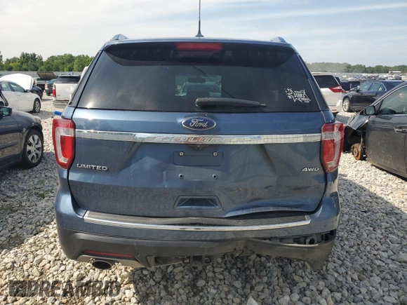 2019 Ford Explorer Limited with VIN 1FM5K8F87KGA10669, listed as a Copart auction lot 62849155 with 130,696 mi miles and Clean title. Bid and sale history available at DreamBid. Image 6.