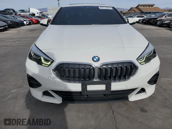 2021 BMW 2 Series 228i xDrive with VIN WBA73AK00M7G52266, listed as a Copart auction lot 87717915 with 63,575 mi miles and Salvage Title. Bid and sale history available at DreamBid. Image 5.