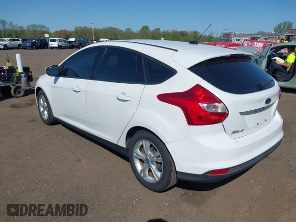 2013 Ford Focus SE with VIN 1FADP3K26DL262144, listed as a IAAI auction lot 42140228 with 107,379 mi miles. Bid and sale history available at carsss.com. Image 12.