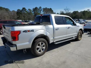 2018 Ford F-150 XL with VIN 1FTEW1EP7JFD23671, listed as a Copart auction lot 46871975 with 188,448 mi miles and Salvage Title. Bid and sale history available at carsss.com. Image 3.