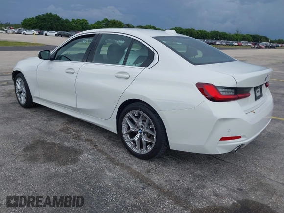 2025 BMW 3 Series 330i with VIN 3MW69CW00S8F10279, listed as a IAAI auction lot 42449705 with 8,908 mi miles and . Bid and sale history available at DreamBid. Image 3.