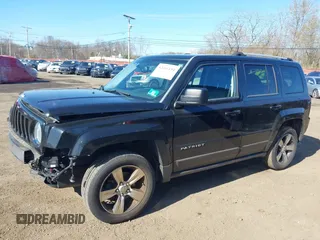 2016 Jeep Patriot Latitude with VIN 1C4NJRFB4GD580484, listed as a IAAI auction lot 42006184 with 178,265 mi miles. Bid and sale history available at carsss.com. Image 6.