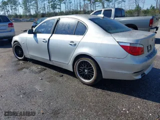 2004 BMW 5 Series 525i with VIN WBANA53584B167107, listed as a IAAI auction lot 41494998 with 1 mi miles. Bid and sale history available at carsss.com. Image 3.