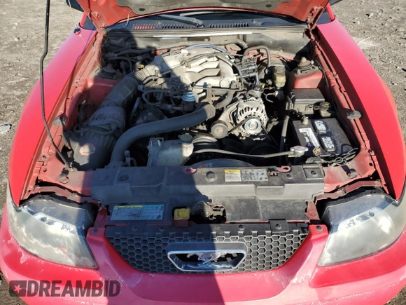 2004 Ford Mustang Standard with VIN 1FAFP40454F100233, listed as a Copart auction lot 50154615 with 213,732 mi miles and Salvage Title. Bid and sale history available at carsss.com. Image 11.