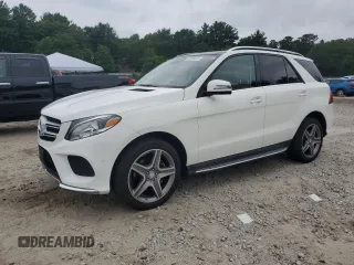 2017 Mercedes-Benz GLE 350 with VIN 4JGDA5HB5HA864688, listed as a Copart auction lot 62054415 with 94,808 mi miles and Salvage title. Bid and sale history available at DreamBid. Image 1.