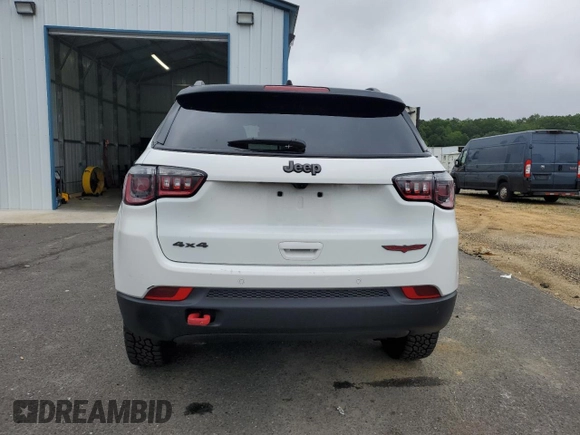 2024 Jeep Compass Trailhawk с VIN 3C4NJDDN4RT144702, выставлен на аукционе Copart как лот 64237135 с пробегом 27 520 миль миль и Чистый • Clean title. История ставок и продаж доступна на DreamBid. Изображение 6.