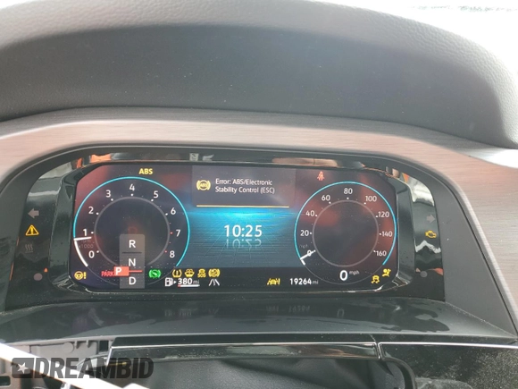2024 Volkswagen Atlas SE with VIN 1V2JE2CA5RC200727, listed as a Copart auction lot 51167785 with 19,264 mi miles and Non repairable. Bid and sale history available at DreamBid. Image 9.