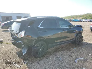 2021 Chevrolet Equinox LT with VIN 2GNAXUEV1M6111978, listed as a Copart auction lot 56054565 with 74,436 mi miles and Salvage title. Bid and sale history available at DreamBid. Image 3.