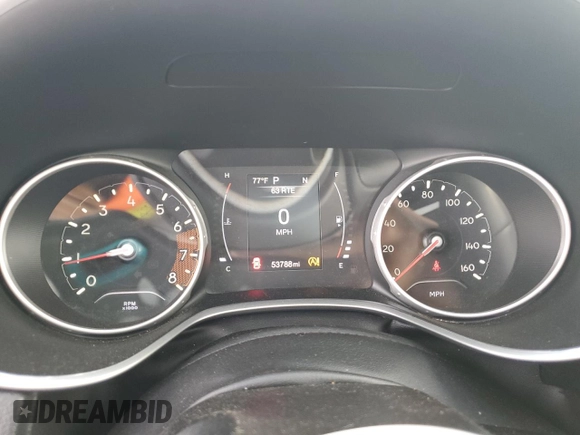 2021 Jeep Compass Latitude с VIN 3C4NJCBB7MT510051, выставлен на аукционе Copart как лот 55115185 с пробегом 53 788 миль миль и Списание • Salvage title. История ставок и продаж доступна на DreamBid. Изображение 9.