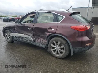 2012 Infiniti EX35 Journey with VIN JN1AJ0HP1CM401060, listed as a Copart auction lot 47703955 with 132,827 mi miles and Salvage Title. Bid and sale history available at carsss.com. Image 2.