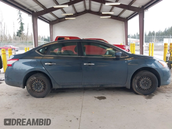 2014 Nissan Sentra S with VIN 3N1AB7AP0EL671149, listed as a IAAI auction lot 41913977 with 145,426 mi miles and . Bid and sale history available at DreamBid. Image 14.