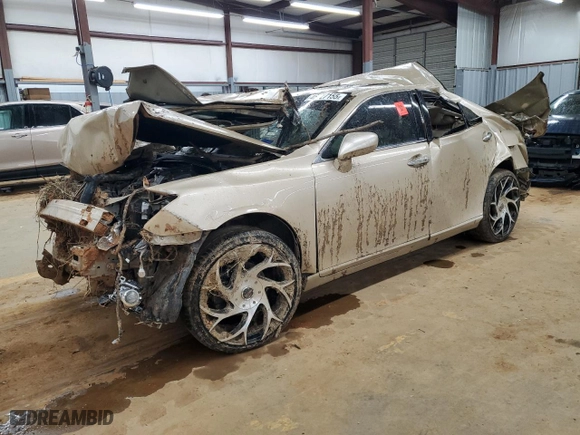 2008 Lexus ES 350 with VIN JTHBJ46G982182068, listed as a Copart auction lot 46127155 with 0 mi miles and Salvage Title. Bid and sale history available at carsss.com. Image 1.