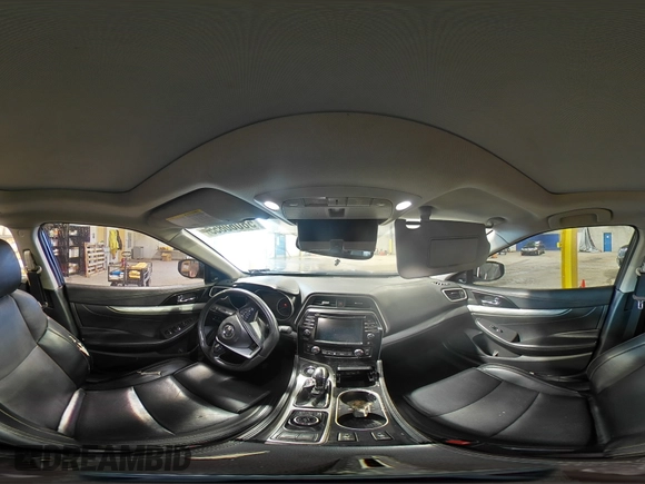 2017 Nissan Maxima SV with VIN 1N4AA6AP0HC383003, listed as a Copart auction lot 58060855 with 123,990 mi miles and Salvage title. Bid and sale history available at DreamBid. Image 14.