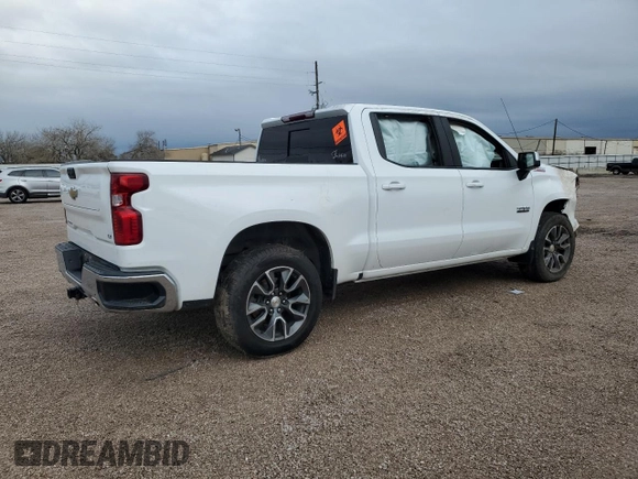 2023 Chevrolet Silverado 1500 LT with VIN 3GCUDDE84PG259771, listed as a Copart auction lot 42921335 with 39,617 mi miles and Clean Title. Bid and sale history available at carsss.com. Image 3.