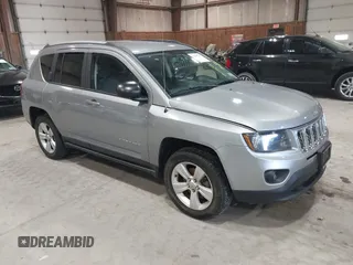 2016 Jeep Compass Sport with VIN 1C4NJDBB5GD521825, listed as a IAAI auction lot 41856731 with 86,880 mi miles. Bid and sale history available at carsss.com. Image 1.