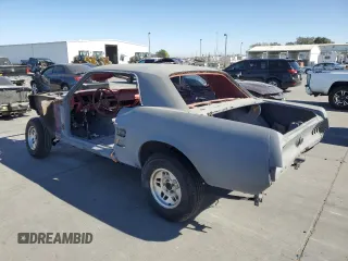 1967 Ford Mustang z VIN 7R01C187037, wystawiony jako Copart lot #76797114 z przebiegiem Nie podano mil oraz Szkoda całkowita • Salvage title. Historia ofert i sprzedaży dostępna na DreamBid. Obrazek 2.