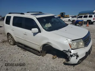 2014 Honda Pilot EX-L with VIN 5FNYF3H74EB009619, listed as a Copart auction lot 52297465 with 193,923 mi miles and Salvage Title. Bid and sale history available at DreamBid. Image 4.