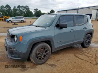 2017 Jeep Renegade Sport z VIN ZACCJAAB3HPG17236, wystawiony jako Copart lot #60758135 z przebiegiem 123 000 mil mil oraz Szkoda całkowita • Salvage title. Historia ofert i sprzedaży dostępna na DreamBid. Obrazek 1.