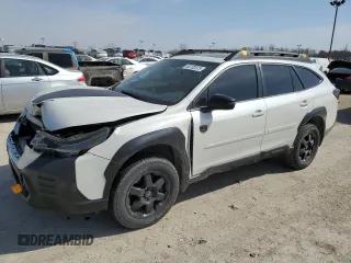 2023 Subaru Outback Wilderness with VIN 4S4BTGUDXP3111827, listed as a Copart auction lot 48702075 with 52,628 mi miles and Salvage title. Bid and sale history available at DreamBid. Image 1.