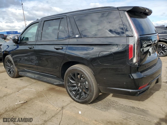 2023 Cadillac Escalade 4WD Sport Platinum with VIN 1GYS4GKL4PR490892, listed as a Copart auction lot 75392044 with 25,984 mi miles and Salvage Title. Bid and sale history available at carsss.com. Image 2.