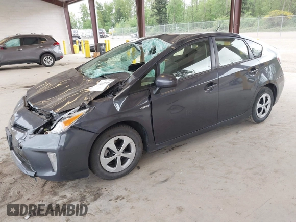 2012 Toyota Prius One with VIN JTDKN3DUXC1506488, listed as a IAAI auction lot 42137519 with 243,893 mi miles. Bid and sale history available at carsss.com. Image 18.