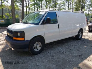 2017 Chevrolet Express Cargo with VIN 1GCZGHFF9H1136193, listed as a IAAI auction lot 42502511 with 149,458 mi miles and . Bid and sale history available at DreamBid. Image 2.